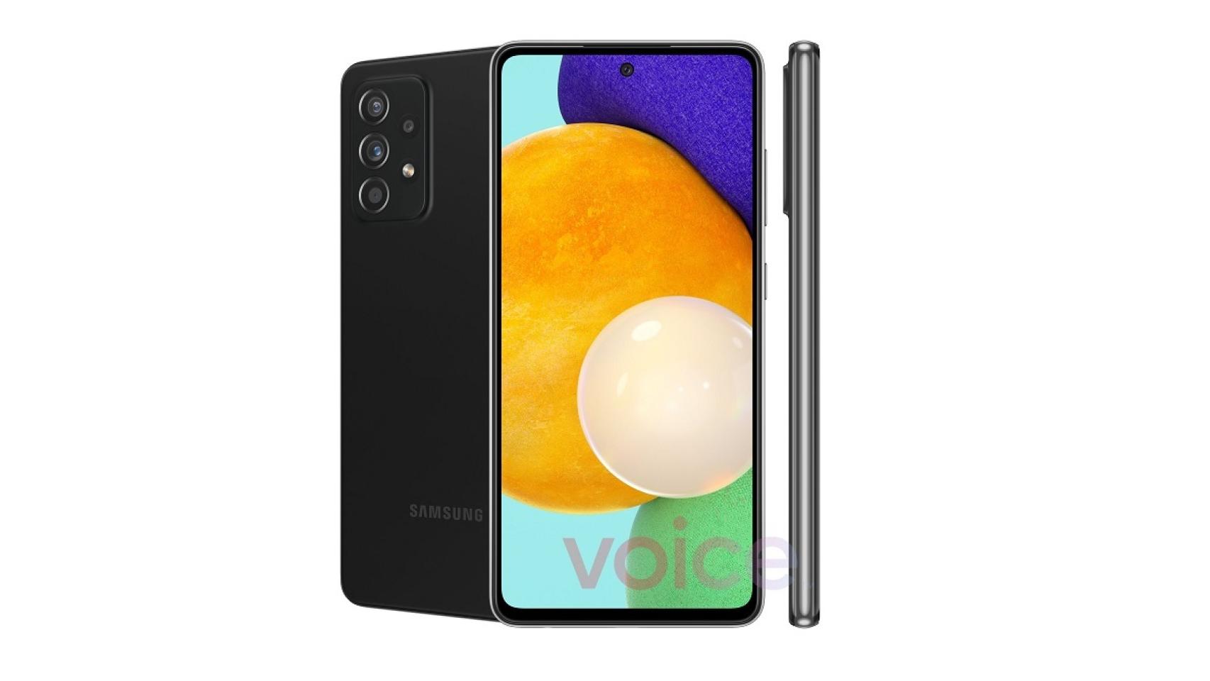 El Galaxy A52 5G cerca de llegar: nuevas fotos y especificaciones