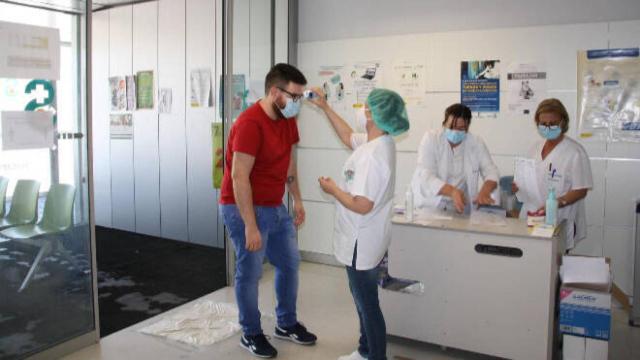 Un centro de salud en una imagen de archivo.