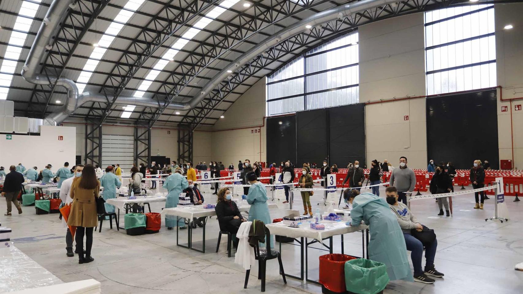 Cribado masivo en el IFEVI de Vigo (Archivo)