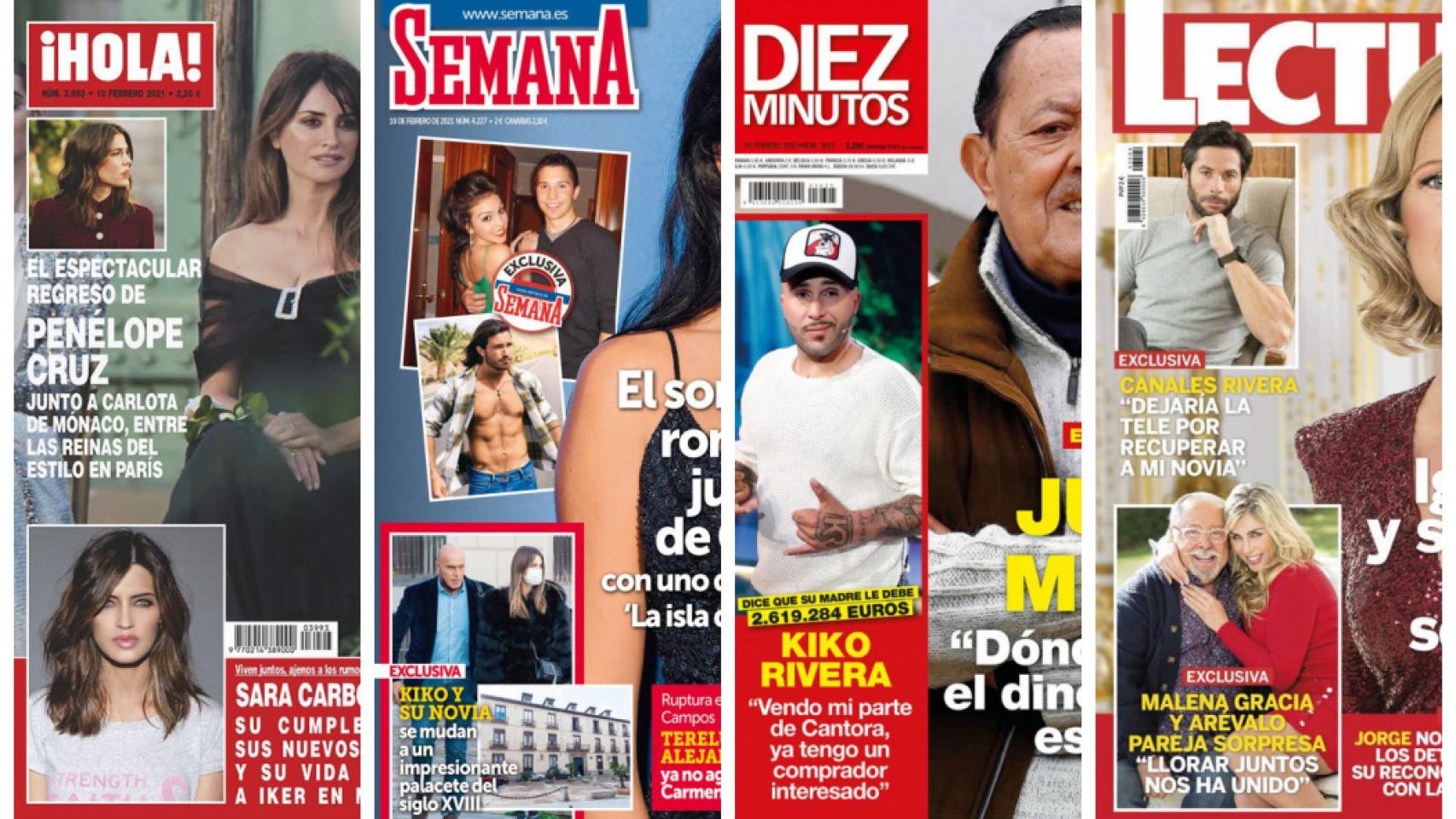 Estas son las revistas de este miércoles.
