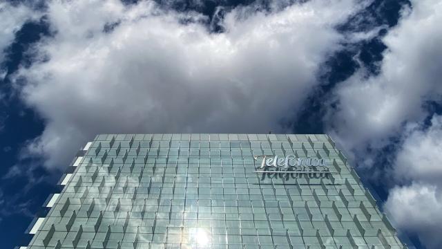 Sede de Telefónica en Ronda de la comunicación.
