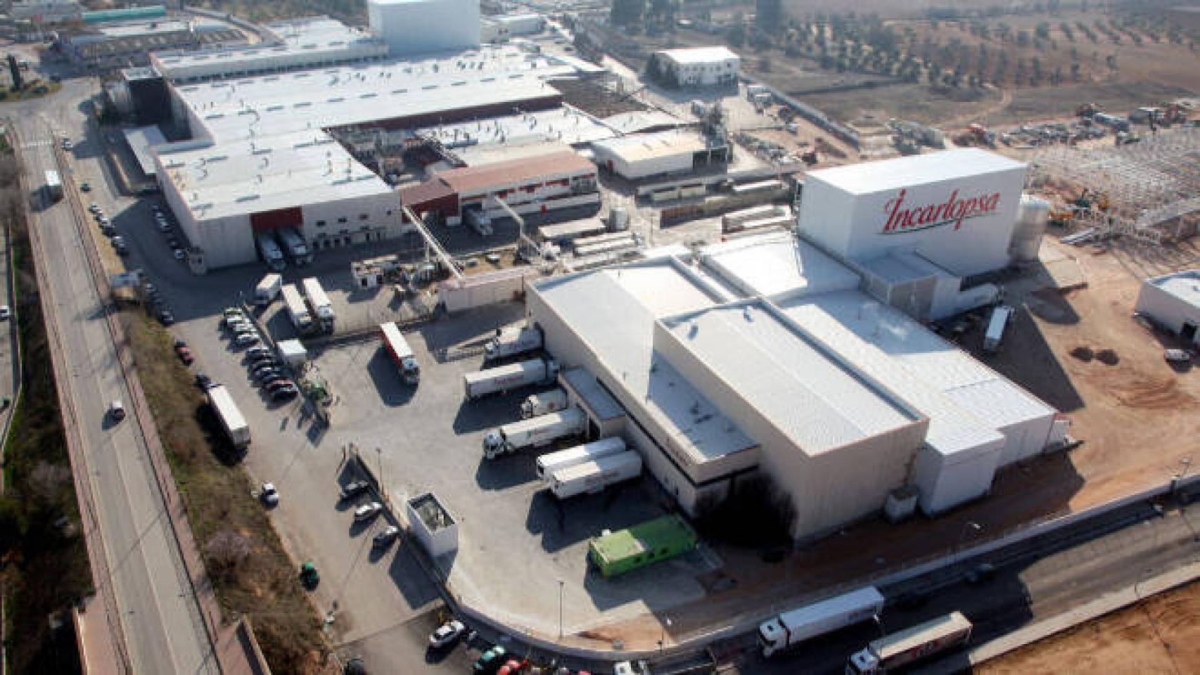 Instalaciones de la empresa Incarlopsa en la localidad conquense de Tarancón