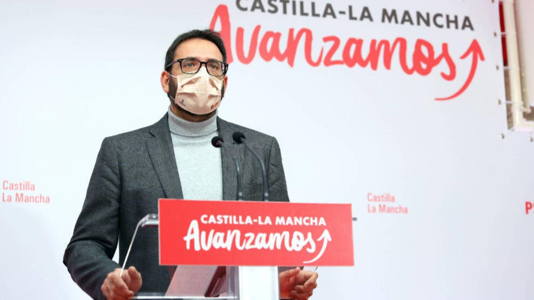 Sergio Gutiérrez, este jueves en rueda de prensa. Foto: Óscar Huertas