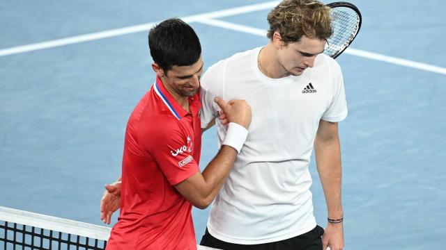 Djokovic y Zverev, en la ATP Cup