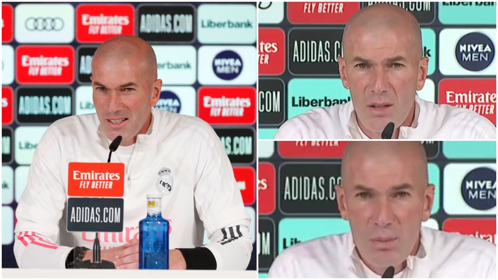 Zidane explota en rueda de prensa
