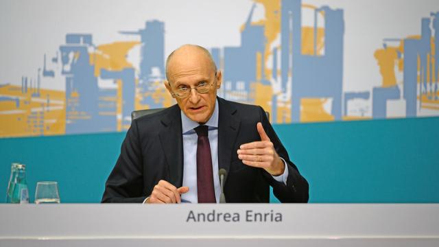 Andrea Enria, presidente del Consejo de Supervisión del BCE.