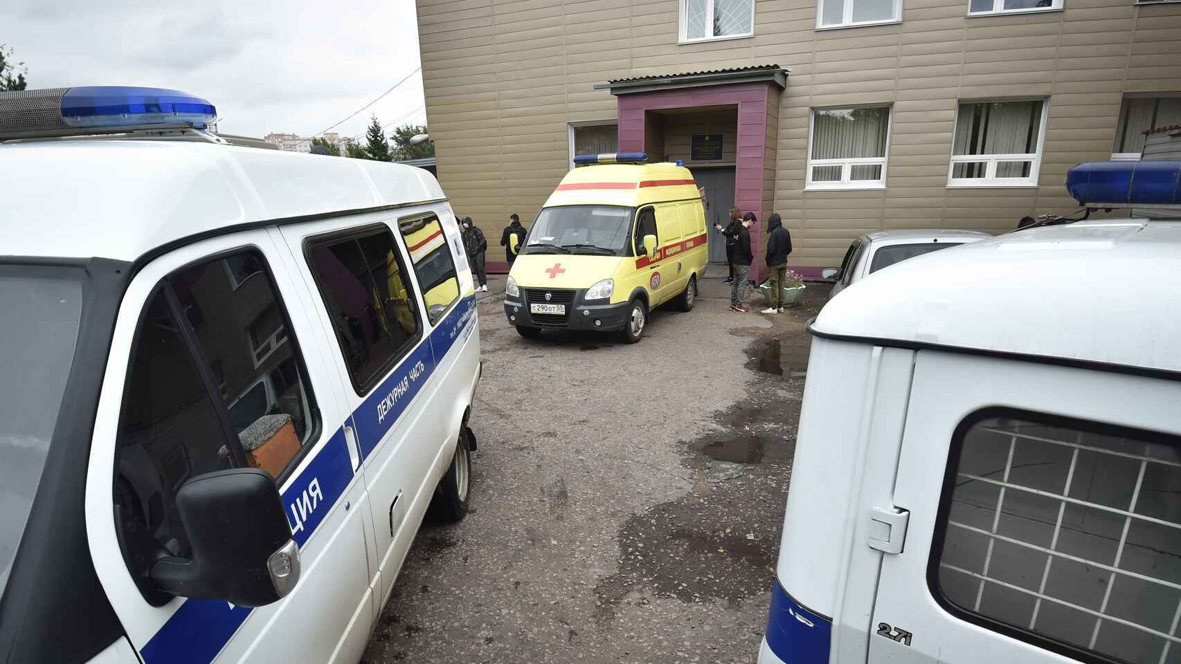 Hospital de Omsk, en Siberia, que atendió a Alexéi Navalny tras el envenenamiento.