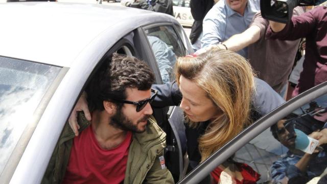 Willy Bárcenas y su madre, Rosalía.