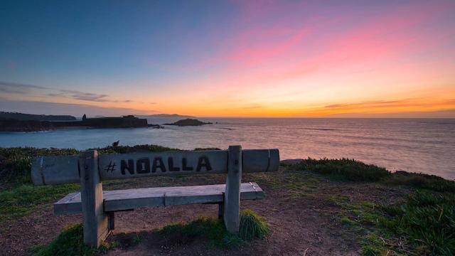 Un recorrido por la historia de los bancos más famosos de Noalla (Sanxenxo)