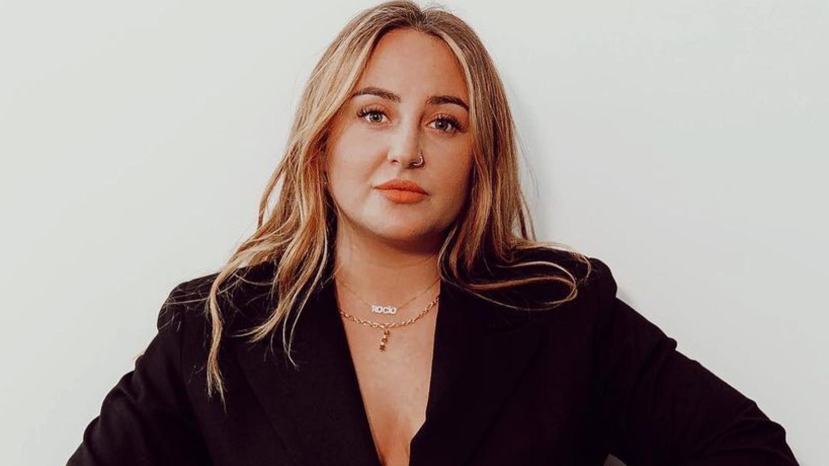 Rocío Flores, en una imagen de sus redes sociales.