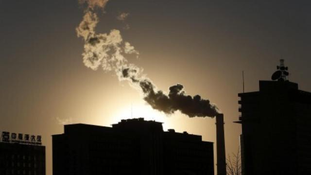 Emisiones de gases a la atmósfera.