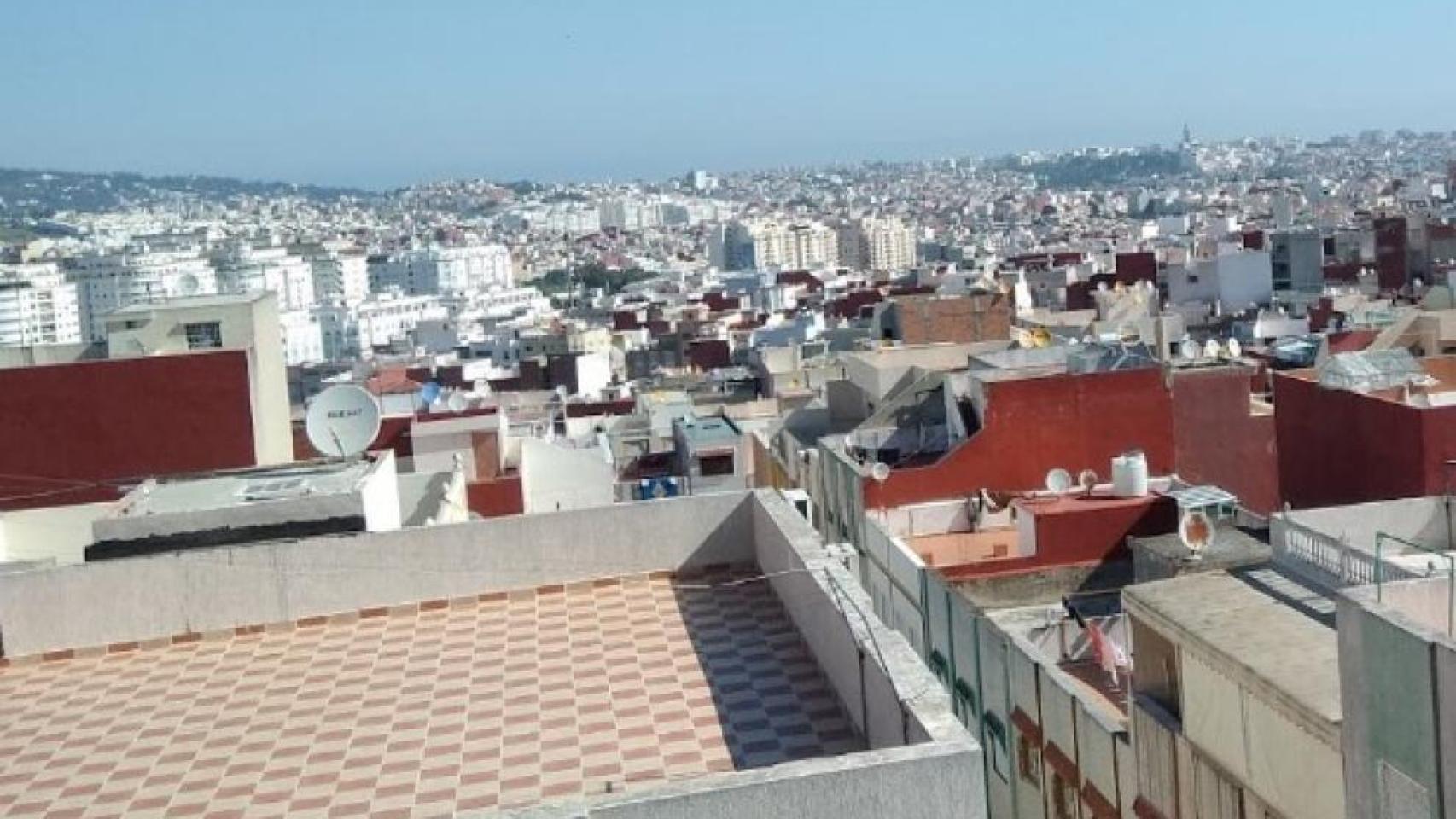 Imagen del sur de la ciudad de Tánger.