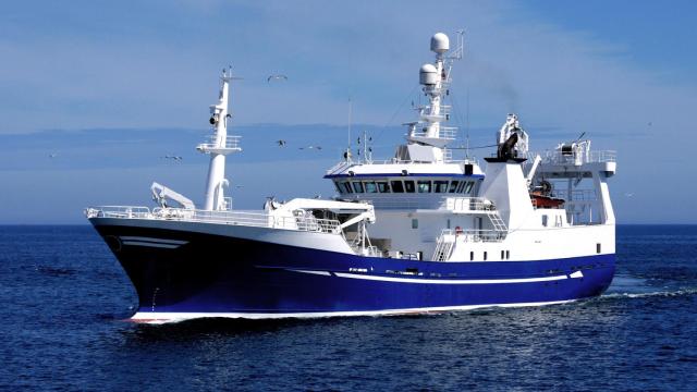 Imagen de archivo de un buque de pesca
