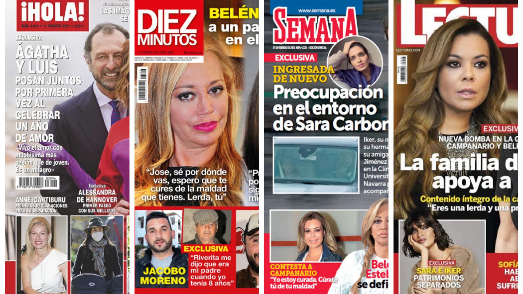 Estas son las revistas de este miércoles.