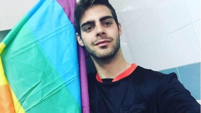 Jesús Tomillero, presidente de Roja Directa Andalucía LGTBI