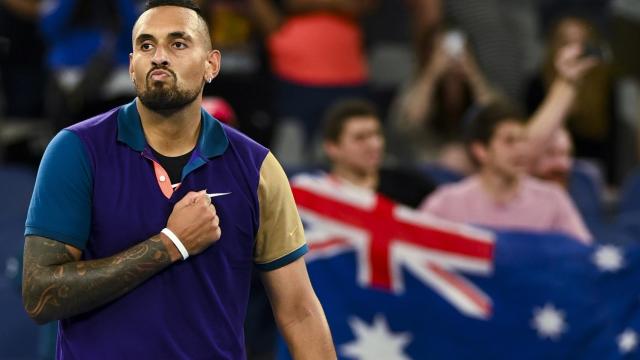 Nick Kyrgios, en el Open de Australia
