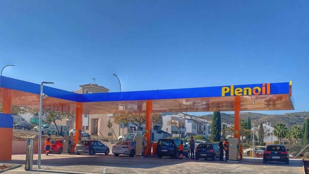 Una gasolinera de Plenoil.