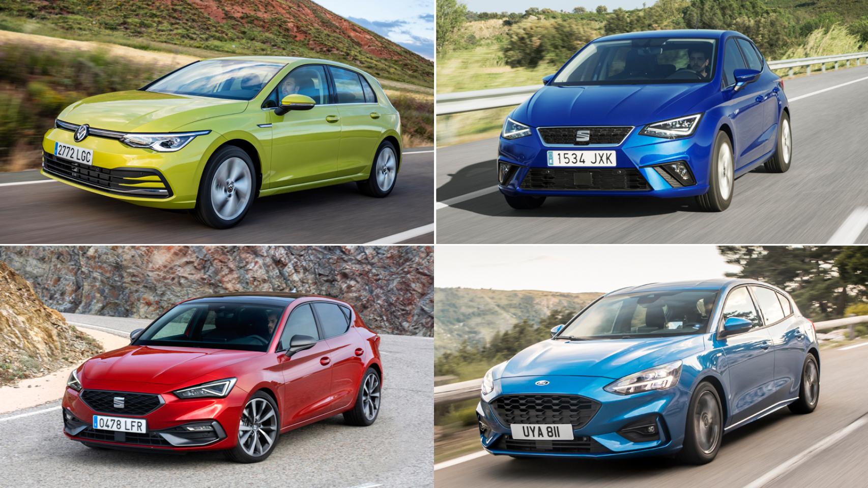 Los coches de segunda mano más vendidos en España.