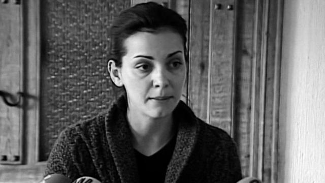 Rueda de prensa de Nevanka Fernández, el 26 de marzo de 2001, para denunciar el acoso que sufría.