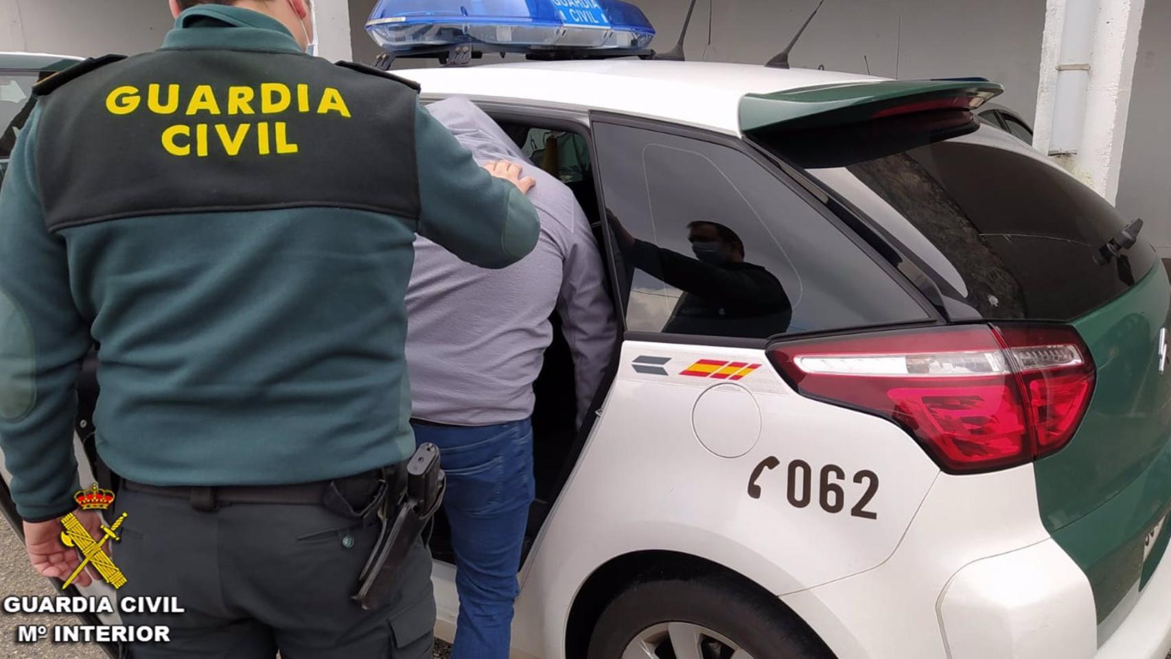 El detenido por el crimen de la mujer de 72 años en Moaña.