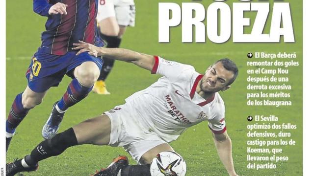 Portada Mundo Deportivo (11/02/21)