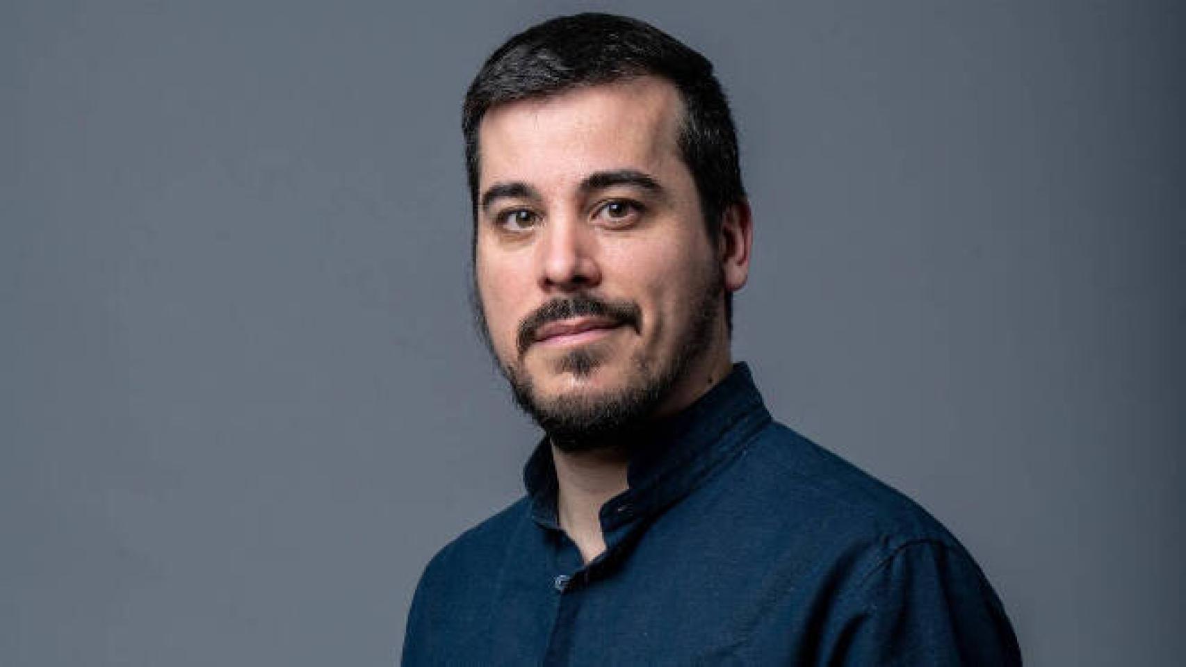 José Luis García Gascón, líder de Podemos en Castilla-La Mancha, en una imagen de archivo