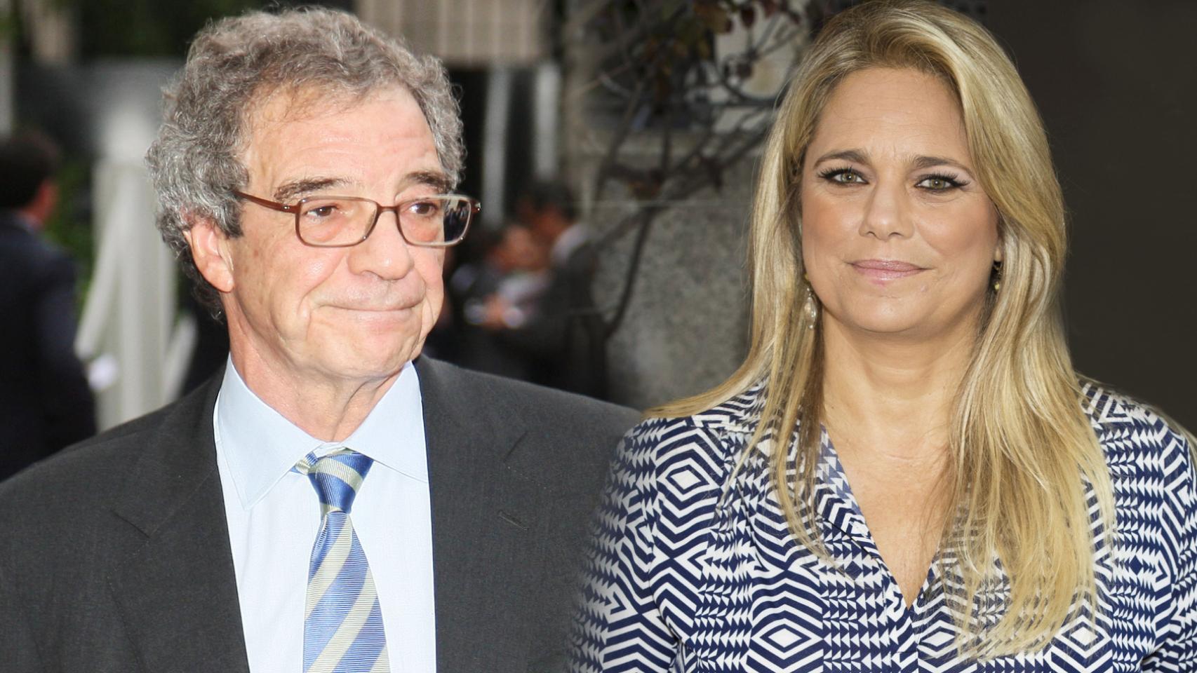 Cesar Alierta e Isabel Sartorius en un montaje de Jaleos.