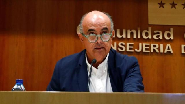 Antonio Zapatero, viceconsejero de Sanidad de la Comunidad de Madrid. Efe