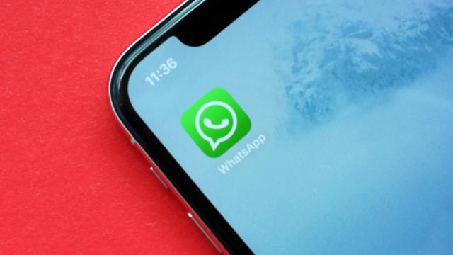 WhatsApp en un smartphone.