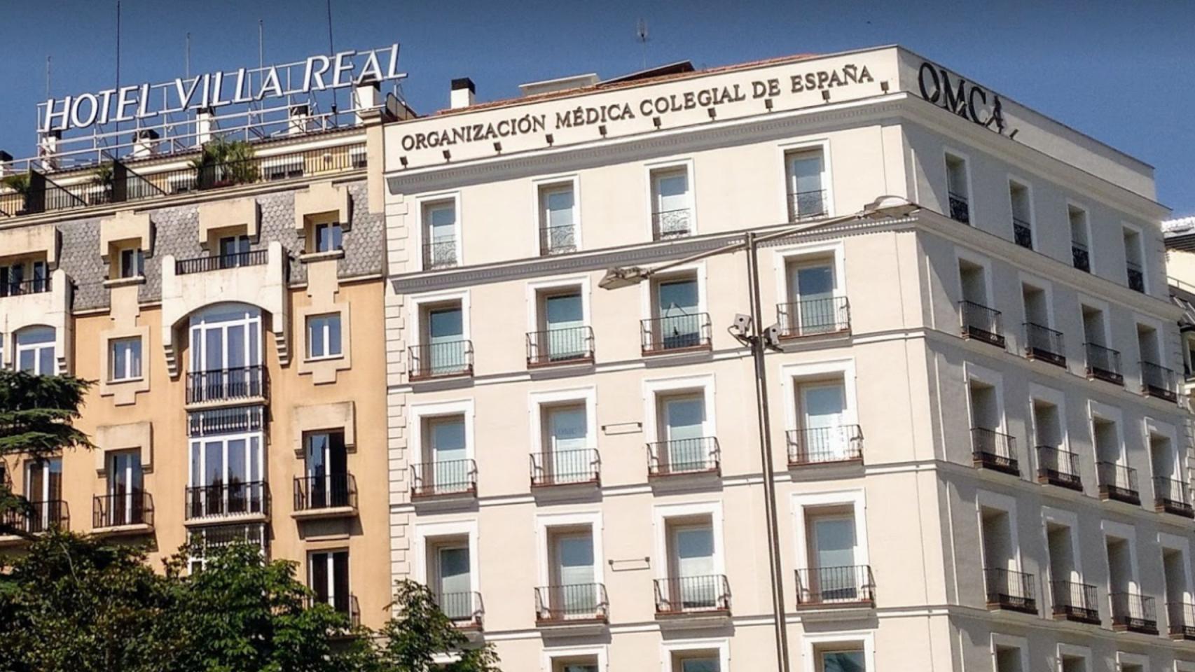 El Consejo General de Colegios Oficiales de Médicos.