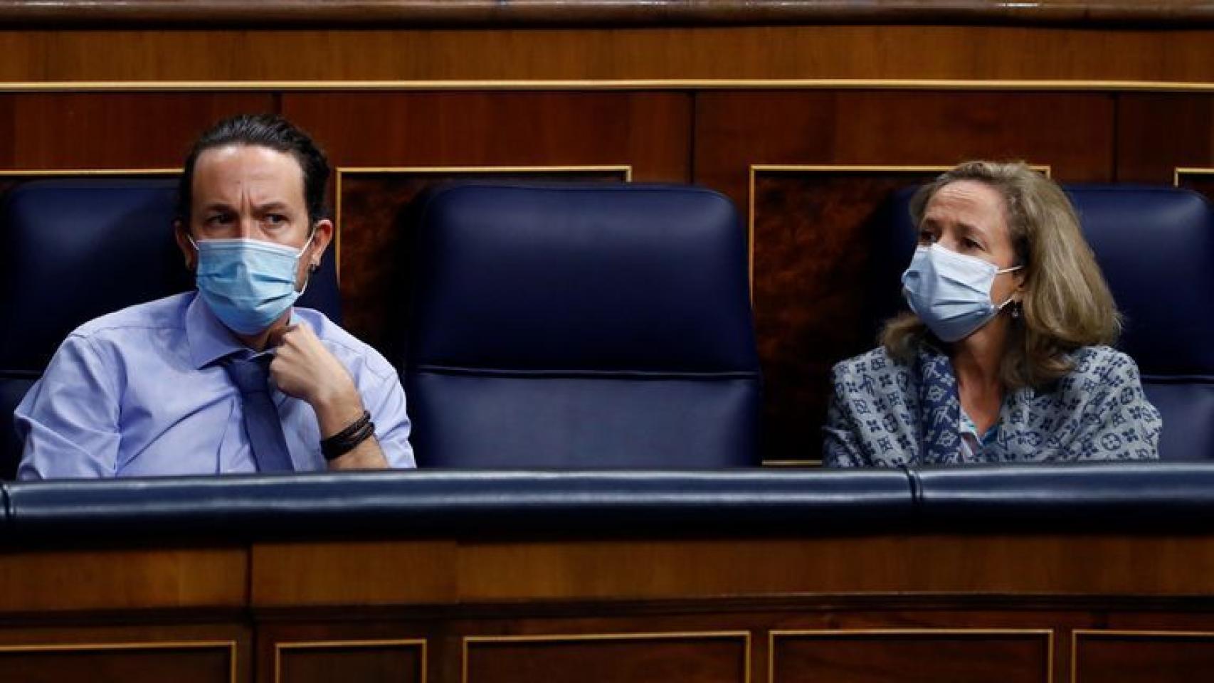 Podemos presiona a Nadia Calviño al margen de la coalición para sancionar a grandes empresas