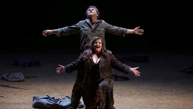 La soprano Ricarda Merbeth (Bru¨nnhilde) y el tenor Andreas Schager (Siegfried).