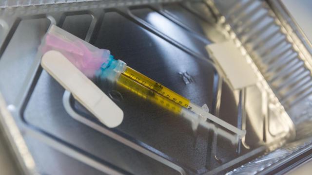 La vacuna de Janssen, en un ensayo clínico.