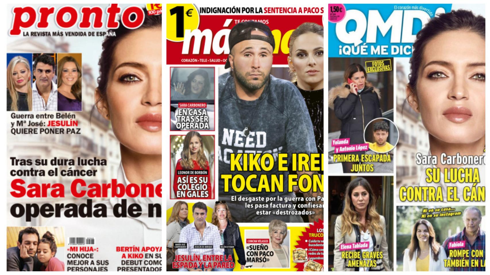 Estas son las revistas de este lunes.