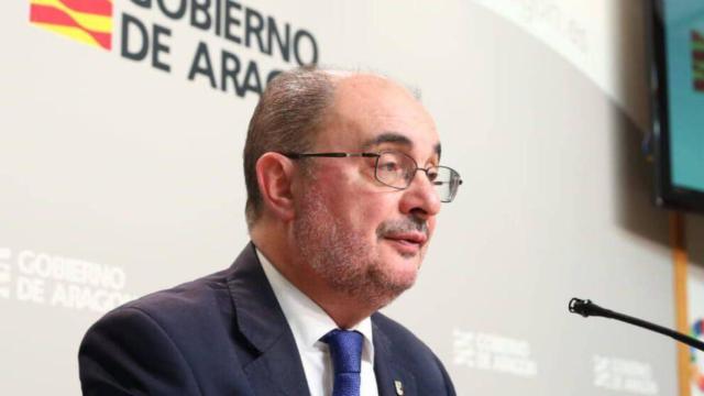 Javier Lambán, presidente de Aragón, en una imagen de archivo.