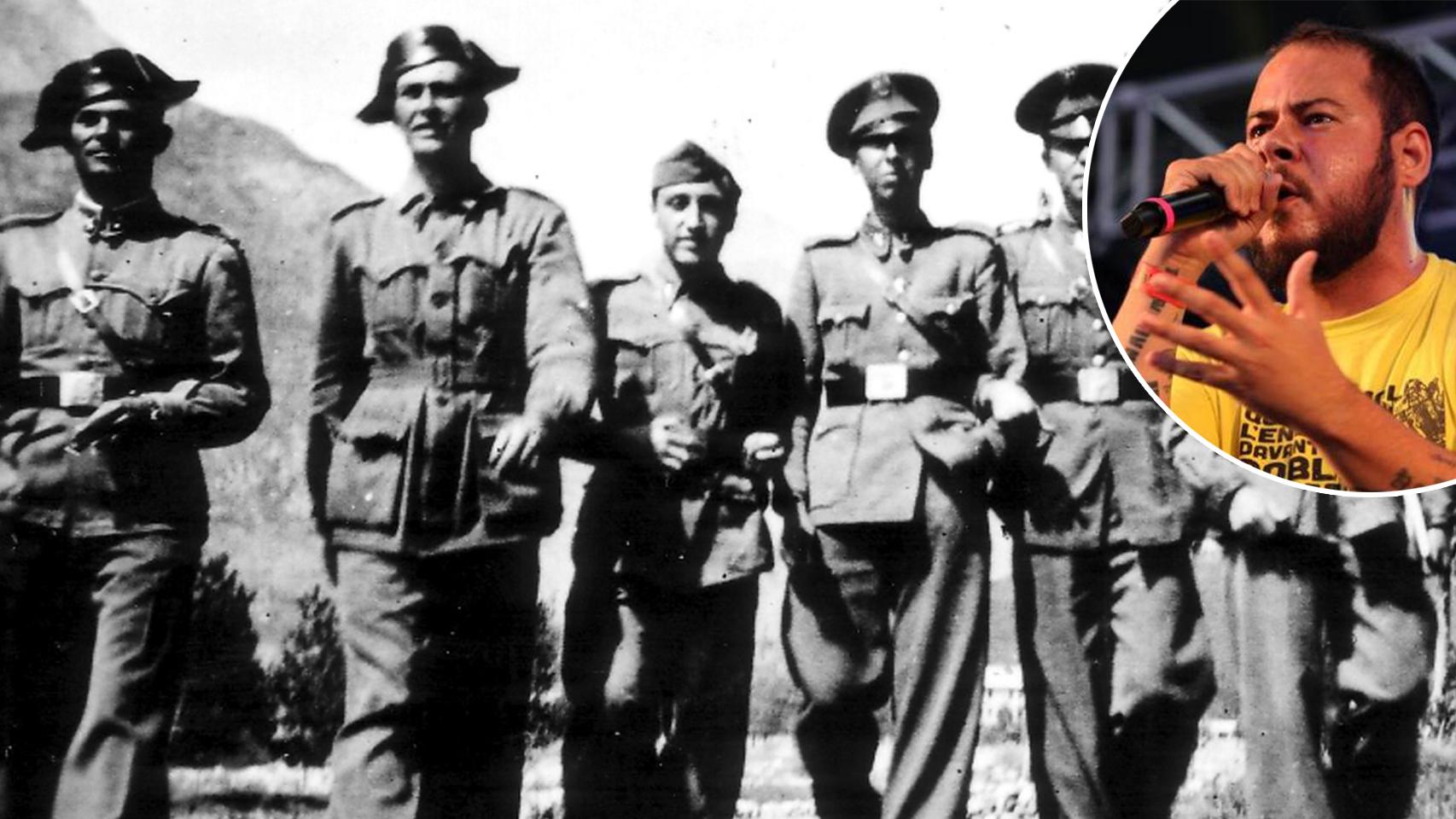 Familiares del teniente Rivadulla, abuelo de Hasél, defienden su memoria con su hoja de servicios