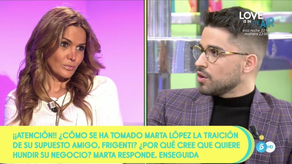 Miguel Frigenti también destapa que Marta López vende productos de Aliexpress mucho más caros