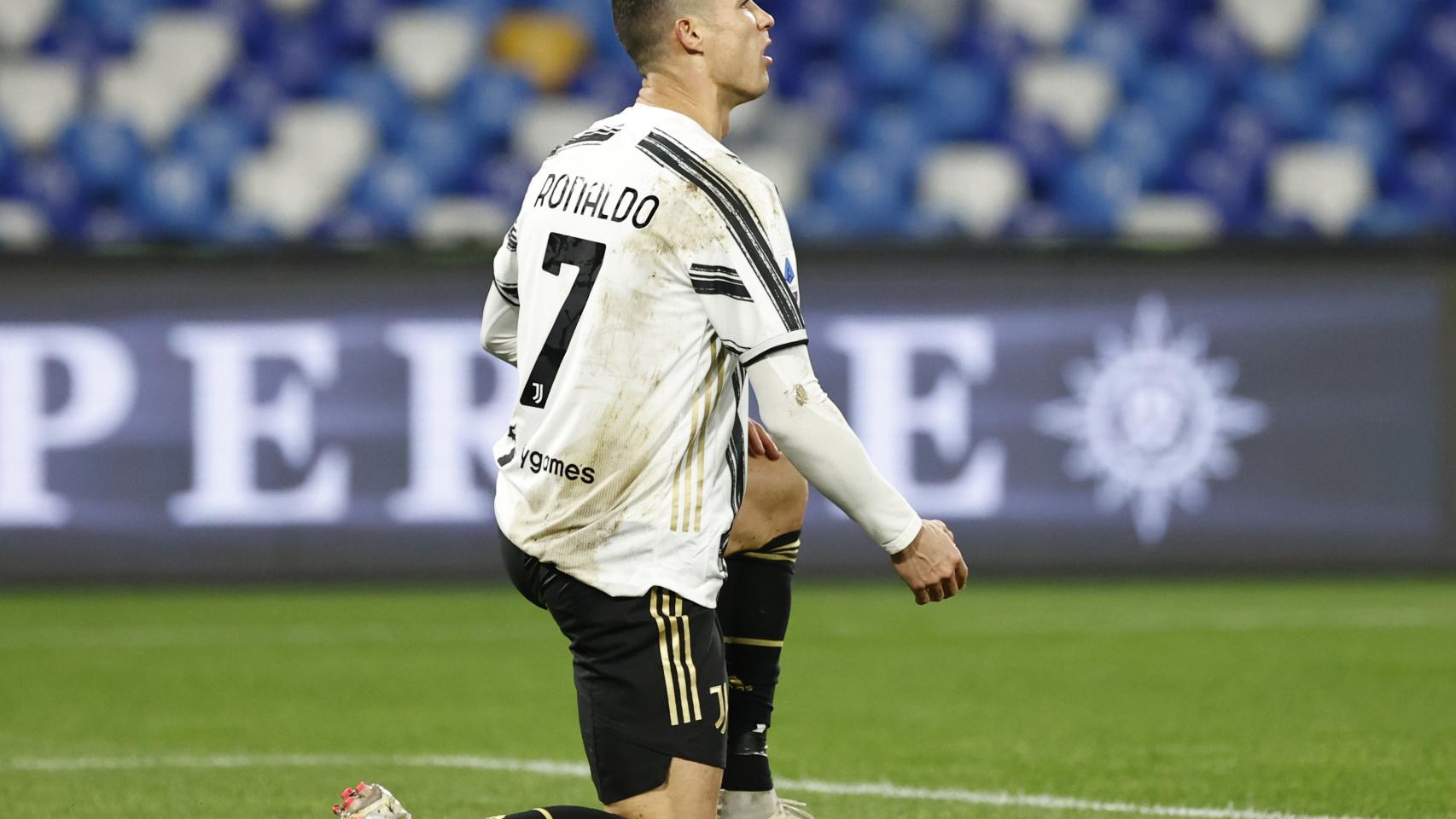 Cristiano Ronaldo, en un partido con la Juventus