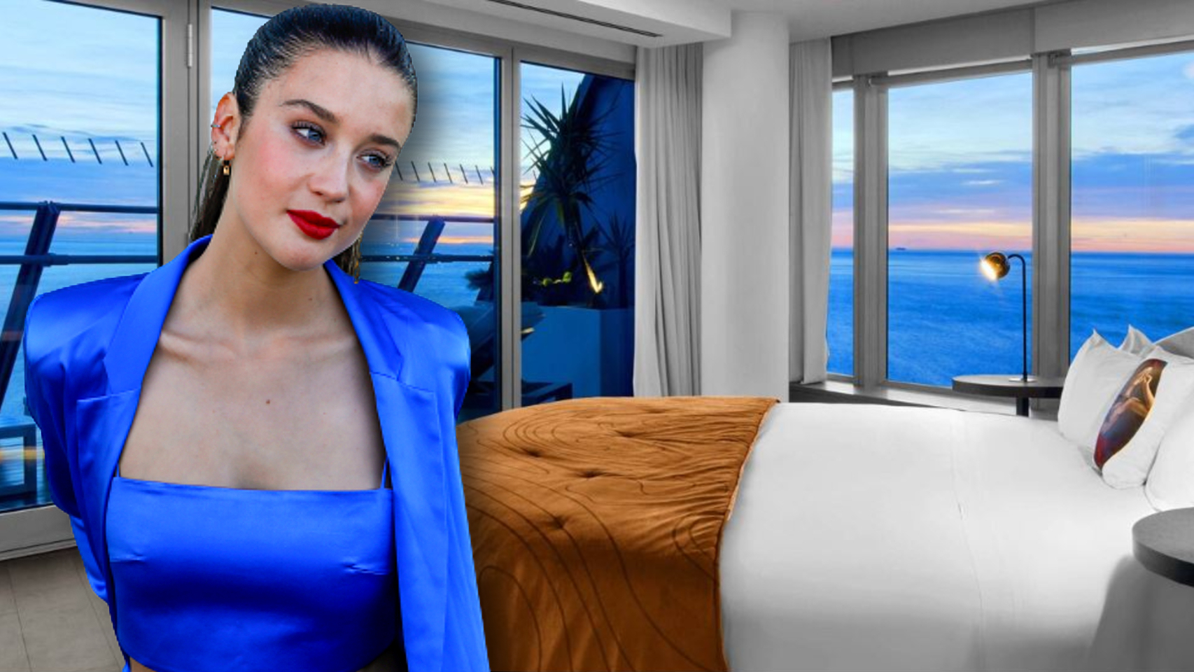 María Pedraza está disfrutando de unos días de ensueño en Barcelona.