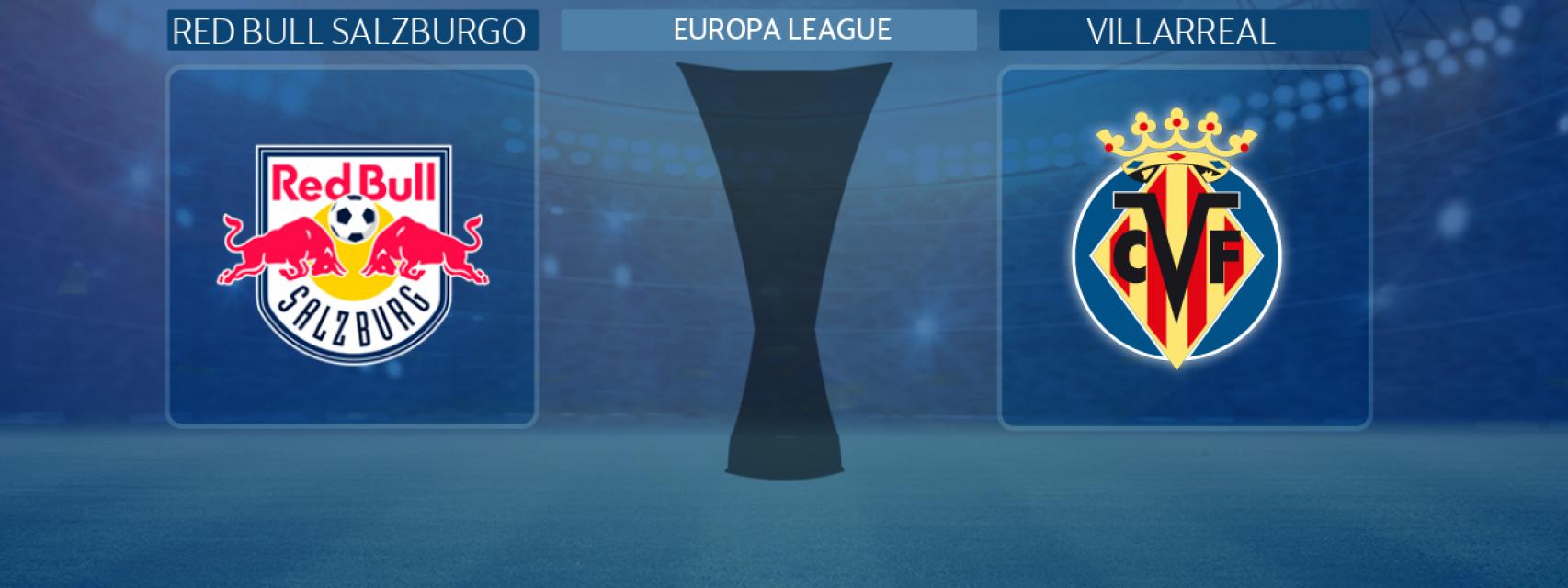 Red Bull Salzburgo - Villarreal, partido de la Europa League