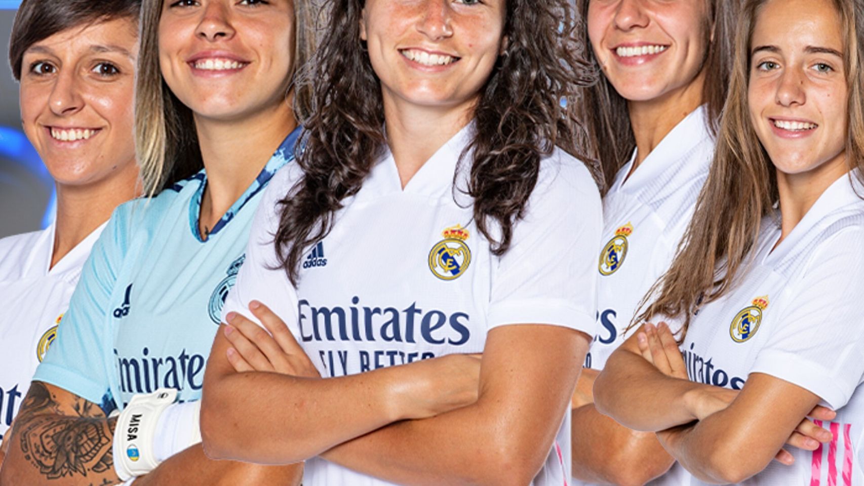 Marta Corredera, Misa, Ivana Andrés, Marta Cardona y Maite Oroz