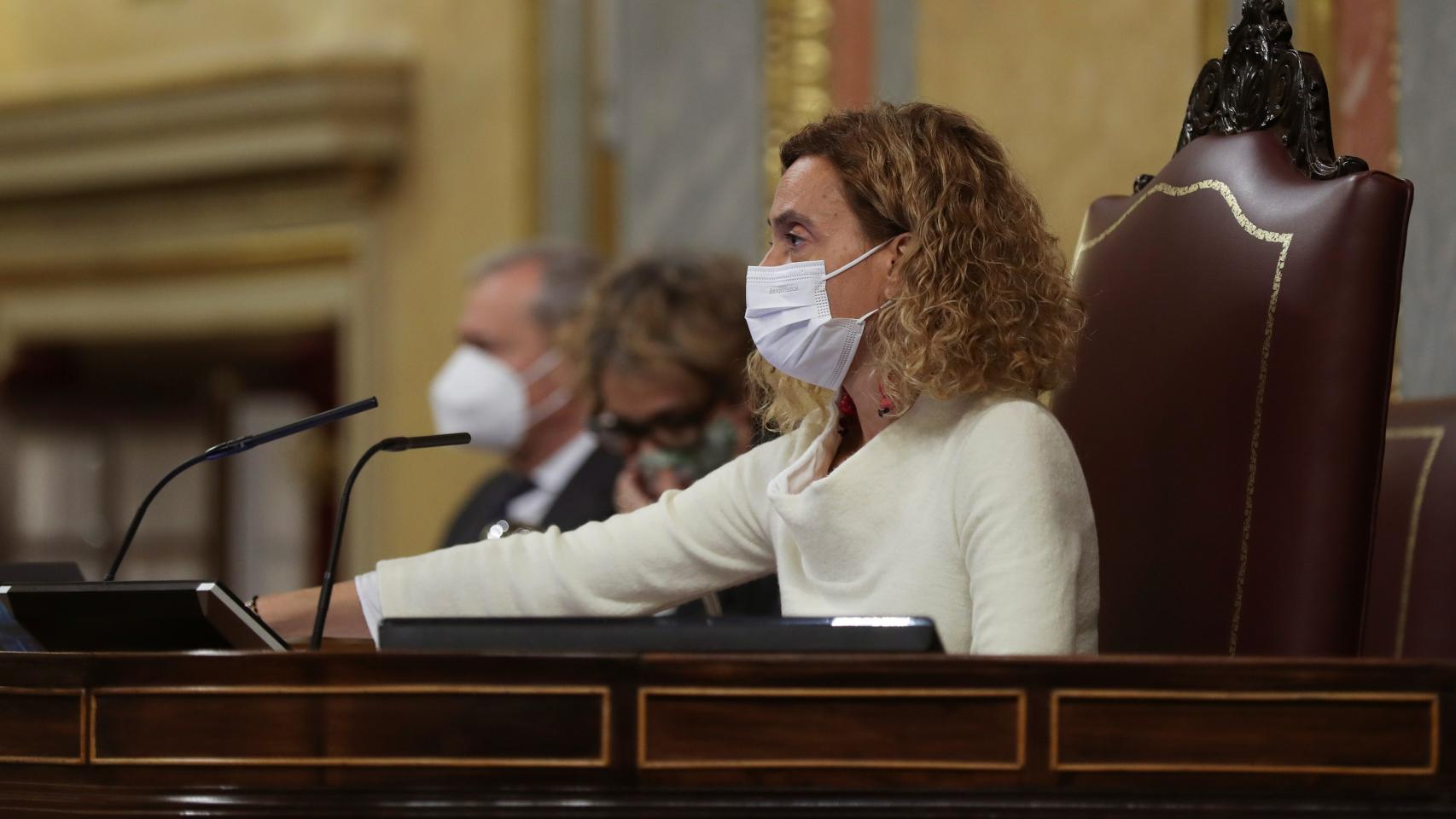 Meritxell Batet en el Congreso de los Diputados.