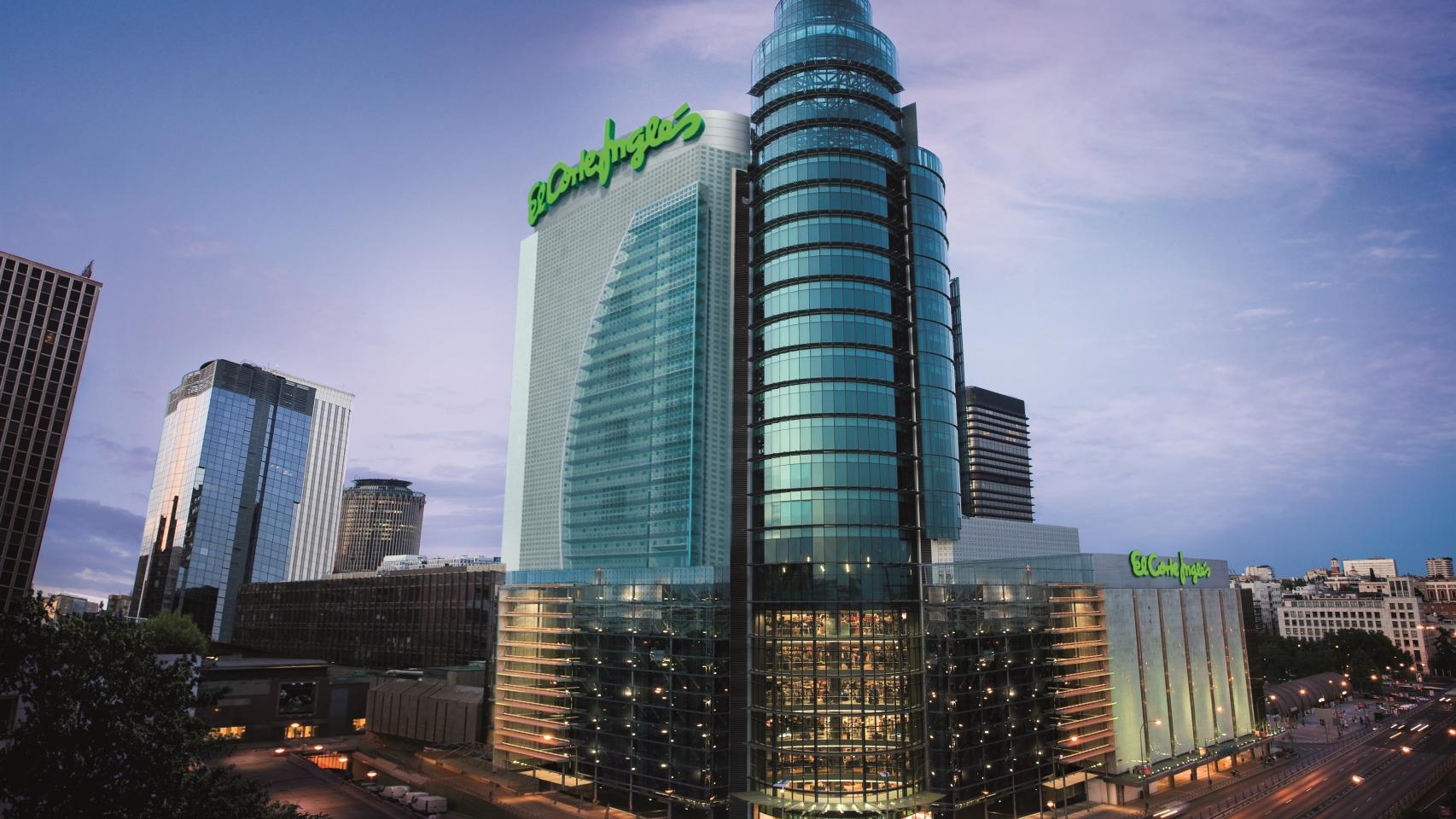Edificio de El Corte Inglés en Castellana.