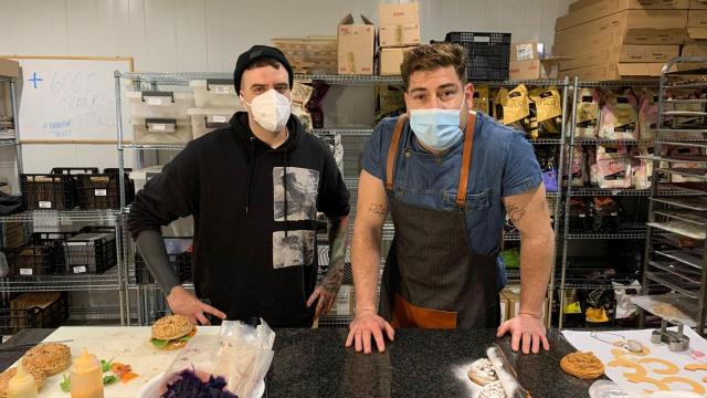 Moncho Méndez y Pablo Morales, de Millo y Habaziro.