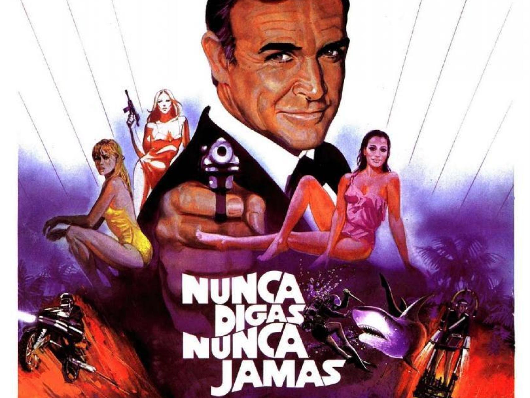 Carte de 'Nunca digas nunca jamás'.