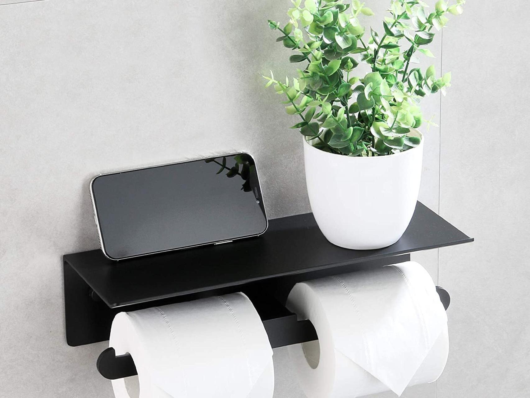 Portarrollos para papel higiénico: sencillos y prácticos para tu cuarto de baño