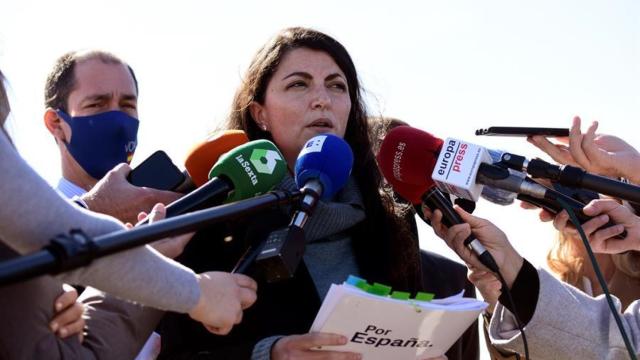 Macarena Olona (Vox) tras visitar al comisario Villarejo en Estremera.