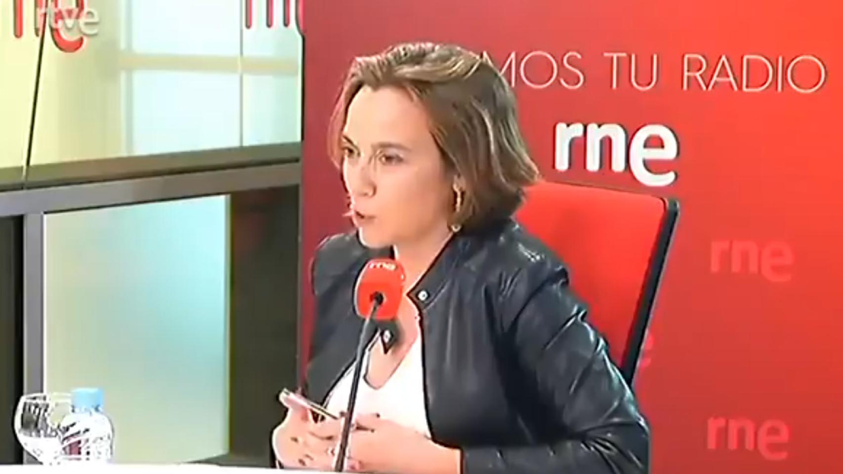 Cuca Gamarra, en entrevista a RNE.