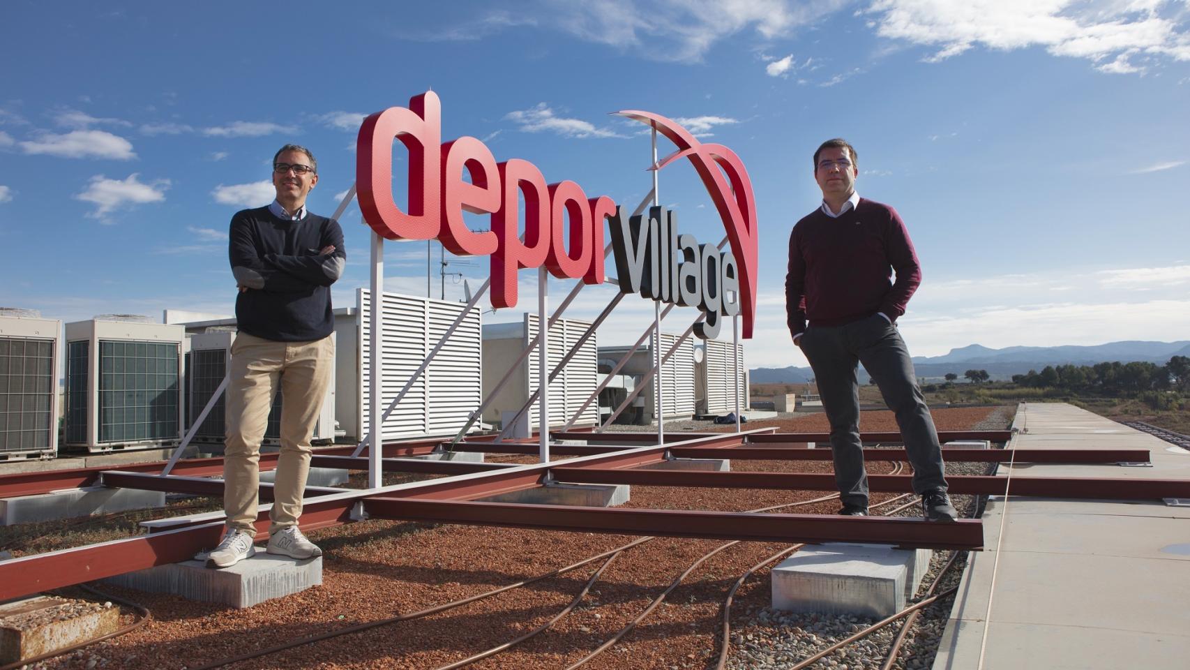 Xavier Pladellorens y Ángel Corcuera, fundadores de Deporvillage.