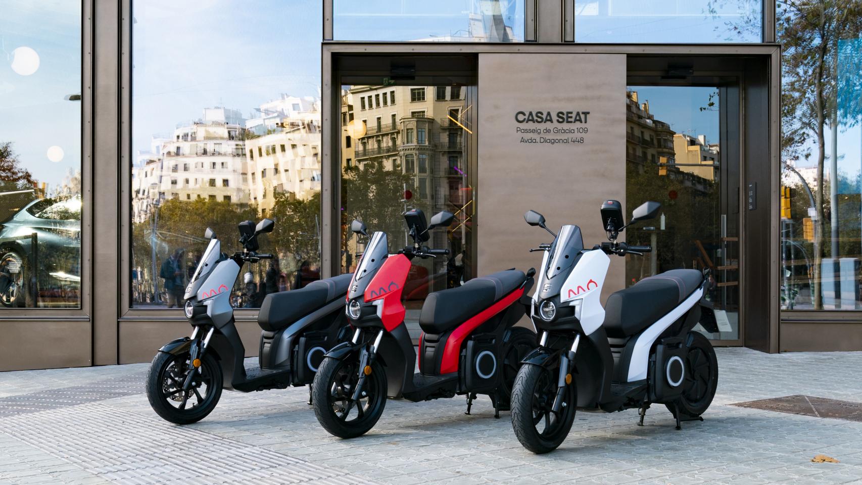 Motos eléctricas de Seat Mó.